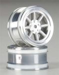 HPI 3808 8 SPOKE WHEEL 26 MM MATTE CHROME