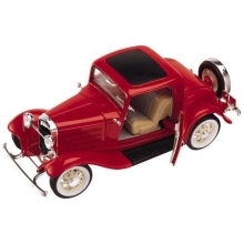 ROAD 92248 FORD 1932 3 WINDOW 1:18 RED BLUE OR GOLD OR BURGUNDY