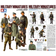 TAMIYA 35298 1:35 GERMAN FIELD COMMANDER SET ( ICM )