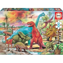 EDUCA 13179 PUZZLE 100 PIEZAS DINOS