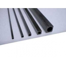 CARBONO TUBO RECTANGULAR LADO EXTERIOR 6.15MM X 4.15MM DIAMETRO INTERIOR 2MM LARGO 1METRO