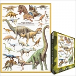 EUROGRAPHICS 6000-0099 DINOSAURS OF JURASSIC PERIOD PUZZLE 1000 PIEZAS