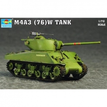 TRUMPETER 07226 1:72 M 4 A3 76 ( W ) TANK