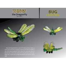 GLASS 20212 WINGS DRAGONFLY