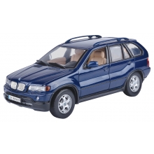 MOTORMAX 73254 2001 BMW X5 BLUE OR SILVER 1:24