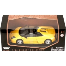 MOTORMAX 73316 2007 LAMBORGHINI MURCIELAGO ROADSTER 1:24 YELLOW OR METTALIC ORANGE