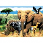 ROYAL PJL9 PBN JR LG AFRICAN ANIMALS