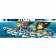 HASEGAWA 608 1:700 U S BATTLE SHIP ALABAMA