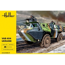 HELLER 81130 1:35 VAB 4X4 TROOP TRANSPORT VEHICLE