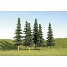 BACHMANN 32158 5 6 SPRUCE TREES ( 24 ) HO