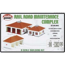 MODELPOWER 1584 RAILROAD MAINTENCE COMPLEX N KIT