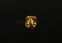 HOBBYKING 3DSPINNER-SGL 3D SPINNER FOR DLE30 ( 33X33X26MM ) GOLD