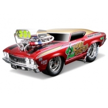 MAISTO 32205 1:18 CHEVY CHEVELLE 1969 ( MUSCLE MACHINE )