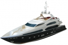 FUYUAN GL304A SUNSEEKER TRI DECK LUXURY YACHT 1280GP260 ( A )
