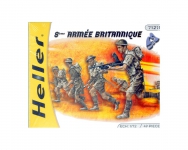 HELLER 49609 71211 8EME ARMEE BRITANNIQUE 1:72