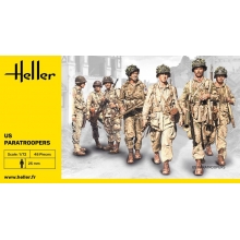 HELLER 49651 PARACHUTISTES AMERICAINS 1:72
