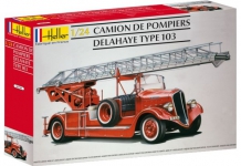 HELLER 80780 CAMION POMPIERS BONNEVILLE 1:24