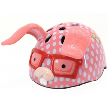 RASKULLZ 1210002PK BRAINY BUNNY HELMET PINK