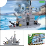 GIGATOYS 66018 195 PCS WARSHIP BUILDING BLOCK