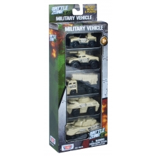 MOTORMAX 76075 5 PC 3 PULG MILITARY VEHICLE SET