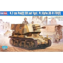 HOBBYBOSS 83807 4.7 CM PAK ( T ) SFL AUF FGST PZ KPFW 35 R 731 ( F ) 1:35