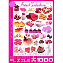 EUROGRAPHICS 6000-0431 SWEET VALENTINES PUZZLE 1000 PIEZAS