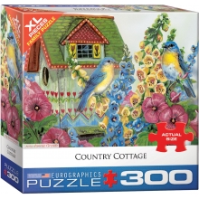 EUROGRAPHICS 8300-0603 COUNTRY COTTAGE PUZZLE 300 PIEZAS