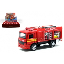 KINSMART 5110D 5 PULG RESCUE FIRE ENGINE