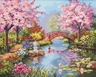 DIMENSIONS 91415 JAPANESE GARDEN PBN