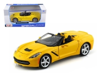 MAISTO 31501 1:24 2014 CORVETTE STINGRAY CONVERTIBLE ROJO O AMARILLO