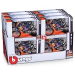 BURAGO 51073 1:18 RED BULL KTM FACTORY RACING SURTIDO