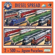 SUNSOUT 20942 LIONEL DIESEL SPREAD PUZZLE 500 PIEZAS ( 2 )