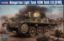 HOBBYBOSS 82479 HUNGARIAN LIGHT TANK 43M TOLDI III ( C40 ) 1:35