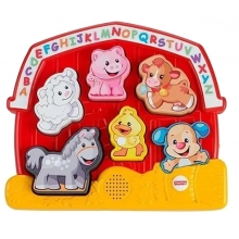 MATTEL CGN03 FISHER PRICE PUZZLE SONIDOS ANIMALES DEL ZOOLOGICO