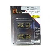 PEGASUS 723 1:144 SD KFZ 251:22 FALL COLORS, PRE PAINTED