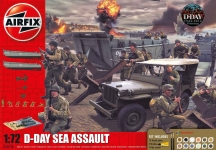 AIRFIX 50156 D DAY THE SEA ASSAULT 1:72