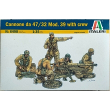 ITALERI 6490 CANNONE DA 47/32 MOD 39 WITH CREW 1:35