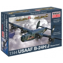 MINICRAFT 14688 1:144 B 24J USAAF BLASTED EVENT CAF W 2 MARKING OPTIONS