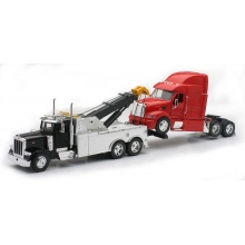 NEWRAY 12053 1:32 PETERBILT TOW TRUCK W CAB