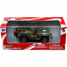 NEWRAY 54133 1:32 JEEP WILLYS ( MILITARY BOX )