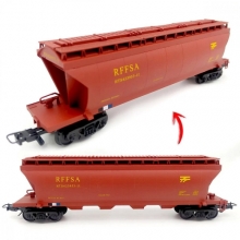 FRATESCHI 2084 HOPPER TANK CAR RFFSA BROWN