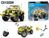 DOUBLEEAGLE C51003W 1:14 R C BUILDING BLOCKS TRUCK