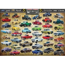 EUROGRAPHICS 6000-0681 PICKUP TRUCK EVOLUTION PUZZLE 1000 PIEZAS