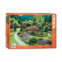 EUROGRAPHICS 6000-0700 BUTCHART SUNKEN GARDENS PUZZLE 1000 PIEZAS