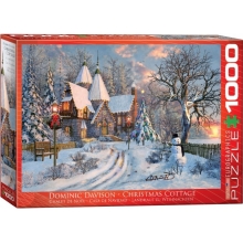 EUROGRAPHICS 6000-0790 CHRISTMAS COTTAGE PUZZLE 1000 PIEZAS