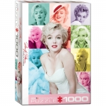 EUROGRAPHICS 6000-0811 MARILYN MONROE COLOR PORTRAITS PUZZLE 1000 PIEZAS