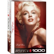 EUROGRAPHICS 6000-0812 MARILYN MONROE RED PORTRAIT PUZZLE 1000 PIEZAS