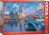 EUROGRAPHICS 6000-0916 CHRISTMAS EVE IN LONDON PUZZLE 1000 PIEZAS