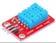 ZMXR DHT11 TEMPERATURE AND HUMIDITY SENSOR MODULE ( RED BOARD )