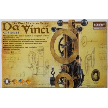 ACADEMY 18150 DA VINCI CLOCK ( APPROX 9 PULG TALL ) ( SNAP )